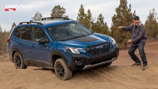 2022 Subaru Forester Wilderness Review and OffRoad Test [upl. by Aramoix]