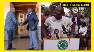 HILARIOUS GHETTO PRESIDENT GAUCHO REACTS ON FORMER PRESIDENT UHURU KENYATTA MEETING PRESIDENT RUTO [upl. by Alaham885]