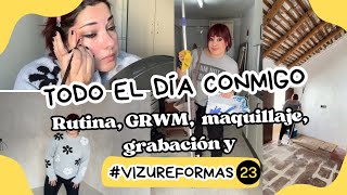 🛠️ GRWM REFORMA MAQUILLAJE OS VENIS CONMIGO A TODO LO QUE HAGO VIZUREFORMAS⎥Monica Vizuete [upl. by Bergess]