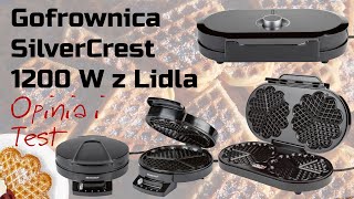 Gofrownica Silver Crest 1200 W z Lidl – Opinia [upl. by Thilde]