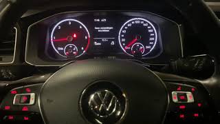 VW polo 2018 service reset [upl. by Win212]