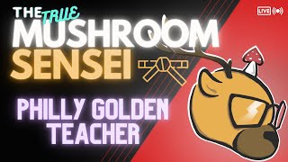 THE TRUE MUSHROOM SENSEI  Philly Golden Teacher [upl. by Anom]