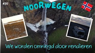 Rendieren Om De Camper En Een Prachtige Waterval Camperleven Noorwegen 30 [upl. by Innus]