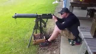 Shooting a World War 1 Vickers Machine Gun [upl. by Yentuoc]