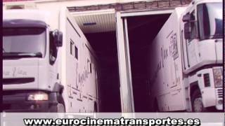 Eurocinema transporte audiovisual y motor home [upl. by Aynatal]