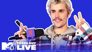 Justin Bieber Reveals the Meaning Behind Intentions w Quavo  MTV [upl. by Aizti780]