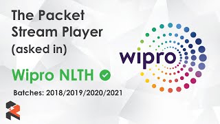 WIPRO CODING QUESTION  The Packet Stream Player [upl. by Ettesoj374]