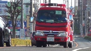 続々と集結する消防車両 さいたま市出初式2013 [upl. by Hertz]