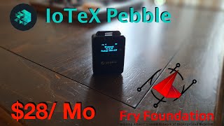 MINING TWO CRYPTOS WITH ONE DEVICE │ IoTex Pebble [upl. by Seessel643]