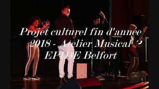 Projet culturel  spectacle fin dannée EPIDE Belfort [upl. by Annaitsirk]