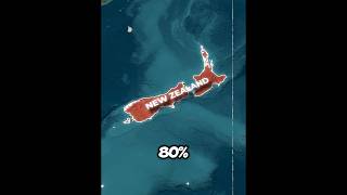 Why is 80 of New Zealand Empty newzealand shorts geography [upl. by Nahbois]