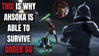 Anakin Taught Ahsoka How to Survive Order 66  How Ahsoka Survived Order 66 [upl. by Siubhan]