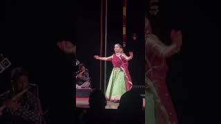 Akshatha M  Kathak Performance in Kala Utsav 2024 Bangalore  Jayanti Kali Tala Rendition [upl. by Kahler]