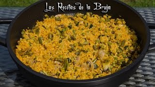 🥘 ARROZ AL HORNO CON VERDURAS 😋  Receta de cocina fácil sana ligera y saludable [upl. by Rosenbaum]