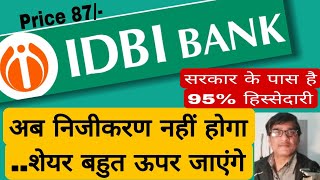 IDBI BANK Share latest news [upl. by Ybur283]