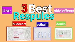 Nebuliser Respules use and side effects  Asthalin budecort duolin [upl. by Milak]