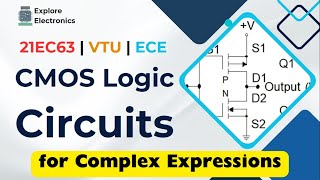 CMOS circuit for Complex Expressions [upl. by Ellerihs]