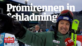 Das Promirennen in Schladming [upl. by Novek]