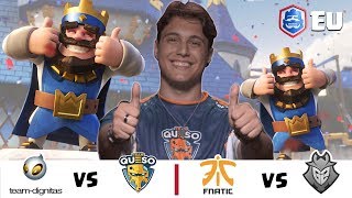 CRL Europa Dignitas v Team Queso  Fnatic v G2 Esports [upl. by Dirraj]