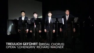 Liebesklang Treulich Geführt  Bridal Chorus from Opera Lohengrin R Wagner [upl. by Ilatfen554]