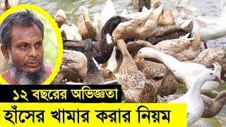 হাঁসের খামার করার নিয়ম  ১২ বছরের অভিজ্ঞতার আলোকে নতুনদের জন্য পরামর্শ  Safollo Kotha Ep 38 [upl. by Ehcropal]