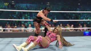 WWE WRESTLEMANIA BACKLASH RHEA RIPLEY VS ELEKTRA LOPEZ [upl. by Hassi]