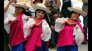 Bailes típicos ecuatorianos Mitad del Mundo Ecuador [upl. by Whalen832]