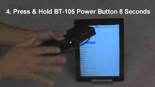 How to reset the pairing between the AirTurn BT105 and an iPad [upl. by Anerual]