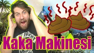 ARK Survival Evolved  Bölüm 7  Kaka Makinesi Yapıyoruz [upl. by Ahsikym]