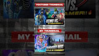 COMMENT FOR YOUR FREE THUMBNAIL  shorts shortsfeed trending [upl. by Bennet]