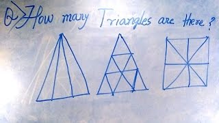 How many Triangles are there  Triangles Problem [upl. by Procora]