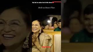 Singal rahne de ❤️bride dance status love youtube song video trending viralvideo reels ❤️ [upl. by Notsuh]