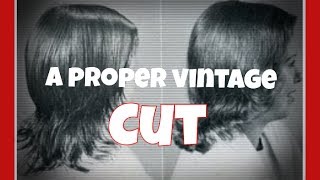 Making the Cut Haircuts for Vintage Styles [upl. by Enovi]