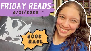 Vacation Book Haul  FRIDAY READS [upl. by Eanehs886]