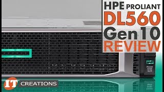 HPE ProLiant DL560 Gen10 Server REVIEW  IT Creations [upl. by Eimot617]