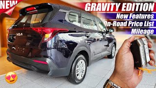 2024 Kia Carens GRAVITY Edition Whats new On Road Price List Mileage [upl. by Aikym]