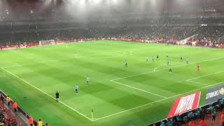 Neymar goal Brazil Vs Uruguay in London Emirates stadium Flashback neymar brazil london [upl. by Hepsoj]