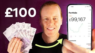 How to Invest £100 Investing for Beginners UK [upl. by Sateia]