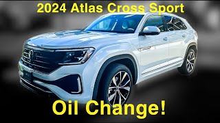 2024 VW Atlas Oil Change [upl. by Australia]