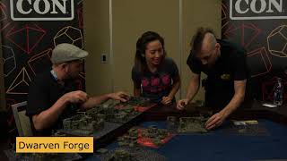 Dwarven Forge Presents New Gaming Terrains  Gen Con 2018 Game Preview [upl. by Yrrap]