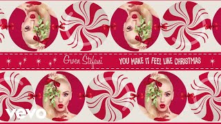 Gwen Stefani  You Make It Feel Like Christmas Lyric Video ft Blake Shelton [upl. by Alym]