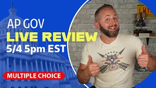 AP Gov Multiple Choice LIVE Review 54 5pm EST [upl. by Audrey]