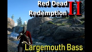 Where to find Largemouth bass in Red Dead Redemption 2 [upl. by Troth]