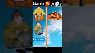 Garib ka Ghar versis Amir ka ghar ♥️♥️♥️😈💪viralvideo ytshots shorts [upl. by Anierdna]