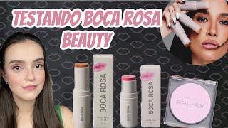 A nova BOCA ROSA BEAUTY  Primeiras impressões [upl. by Dnumsed]