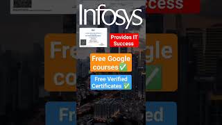 Infosys Springboard FREE Google Certified Courses rojgarhunt rojgar infosys skills career [upl. by Lennox43]