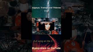 Gypsys Tramps and Thieves Cher Mediocre drum cover drumcover cher [upl. by Natsreik]