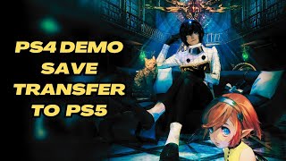 Metaphor ReFantazio Transfer PS4 Demo Save to PS5 Full Version [upl. by Nadaba]