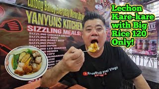 Lechon Karekare in Yanyuns Kitchen 120 Only with Big Rice [upl. by Rusel700]