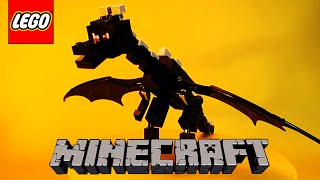 ENDER DRAGON LEGO Minecraft 21117 en español sets 2015 [upl. by Ortrude]